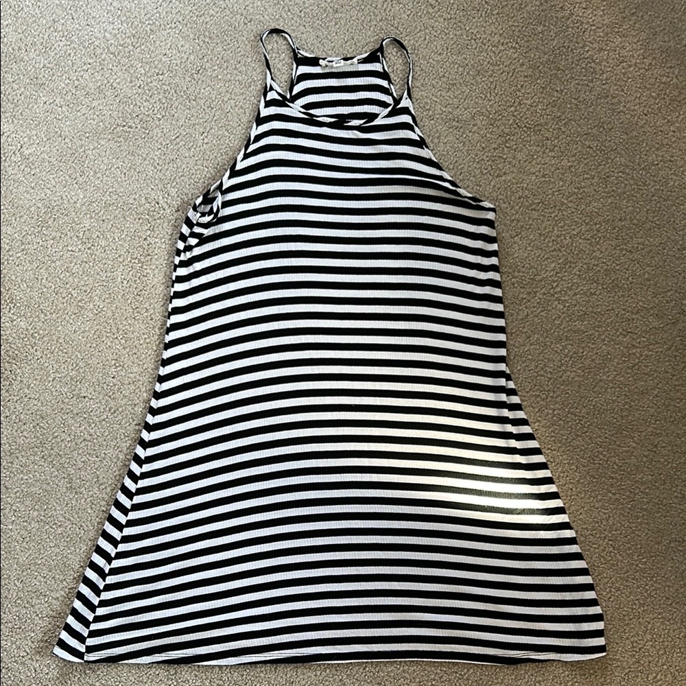 Rolla Coster Monochrome Striped Dress size S